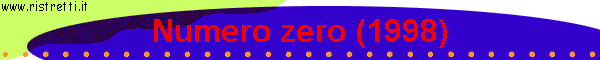 Numero zero (1998)